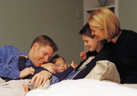 Family Cuddling Family Cuddling