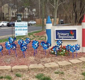 Pinwheel Garden at Raleigh Preschool